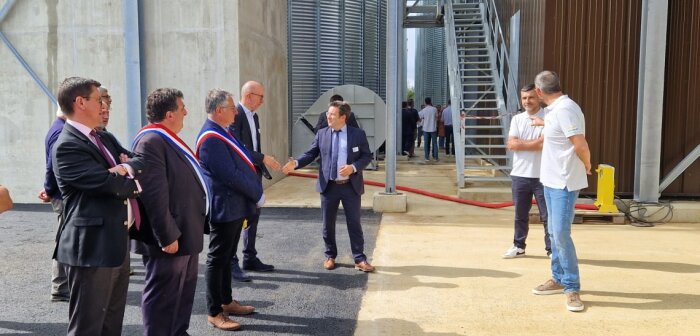 Agribio Union inaugure son silo de Roquelaure (Gers)