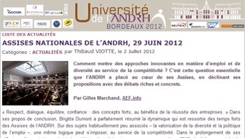 L’ANDRH ouvre le débat sur les jours fériés
