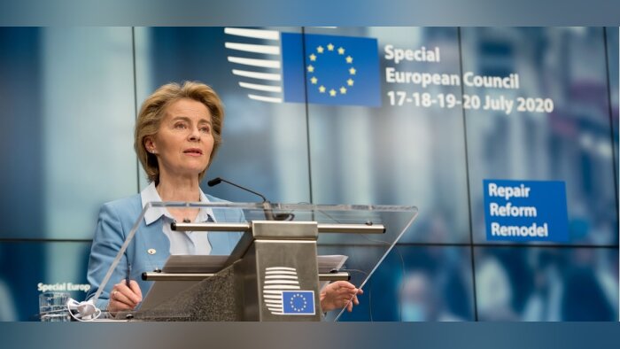 Ursula von der Leyen, présidente de la Commission européenne, a annoncé l’abandon du règlement SUR,  - © D.R.
