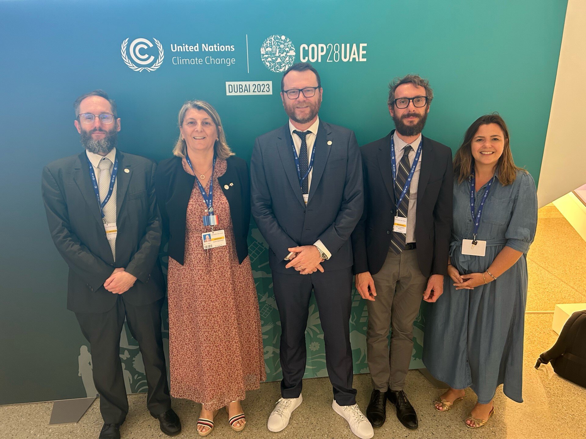 Cinq enseignants-chercheurs et personnels de l’Unica font le récit de leur déplacement à la COP28. - © Unica