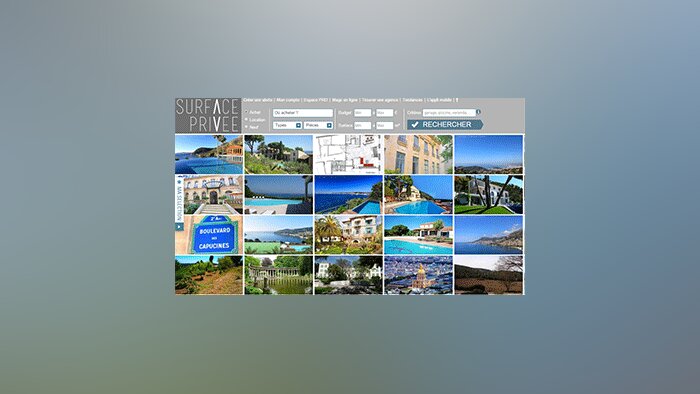 SurfacePrivee innove avec un nouveau site tout en images