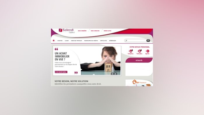 Solendi étoffe ses services sur son nouveau site