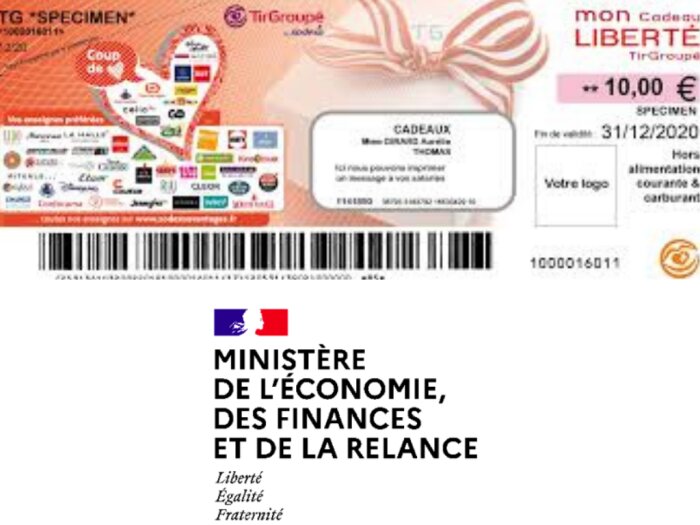 Chèques-cadeaux distribués aux salariés : augmentation exceptionnelle du plafond à 250 €  (Bercy)