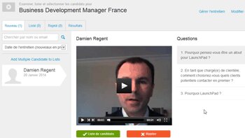 La solution britannique d’entretiens vidéo Launchpad Recruits arrive en France
