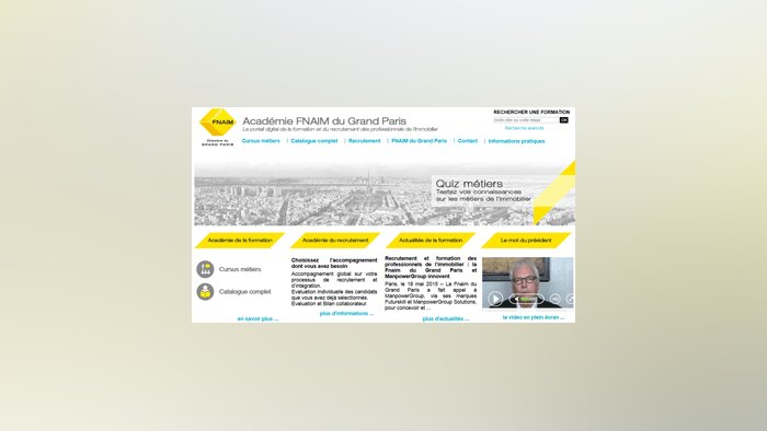 La FNAIM Grand Paris prend le virage digital avec le lancement d’une plateforme de formation