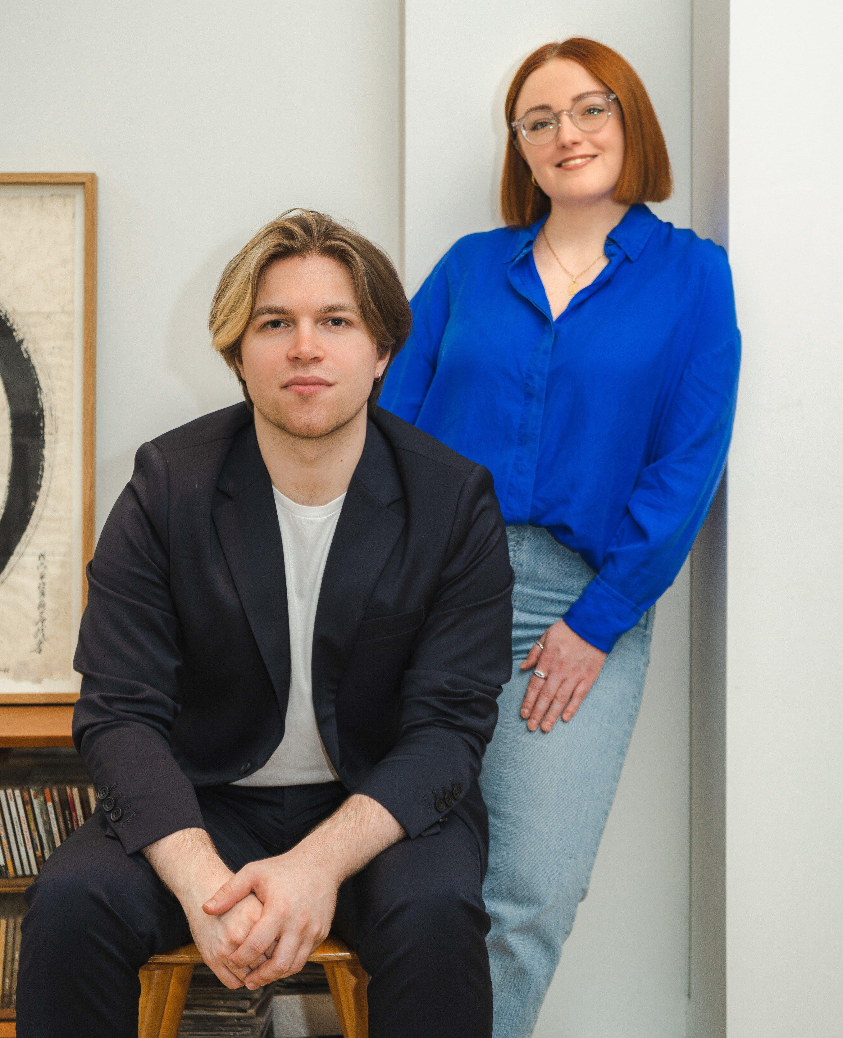 Les Belges Zoé Broisson et Robin Guérit ont fondé Flowchase en 2020. - © caroline delwiche