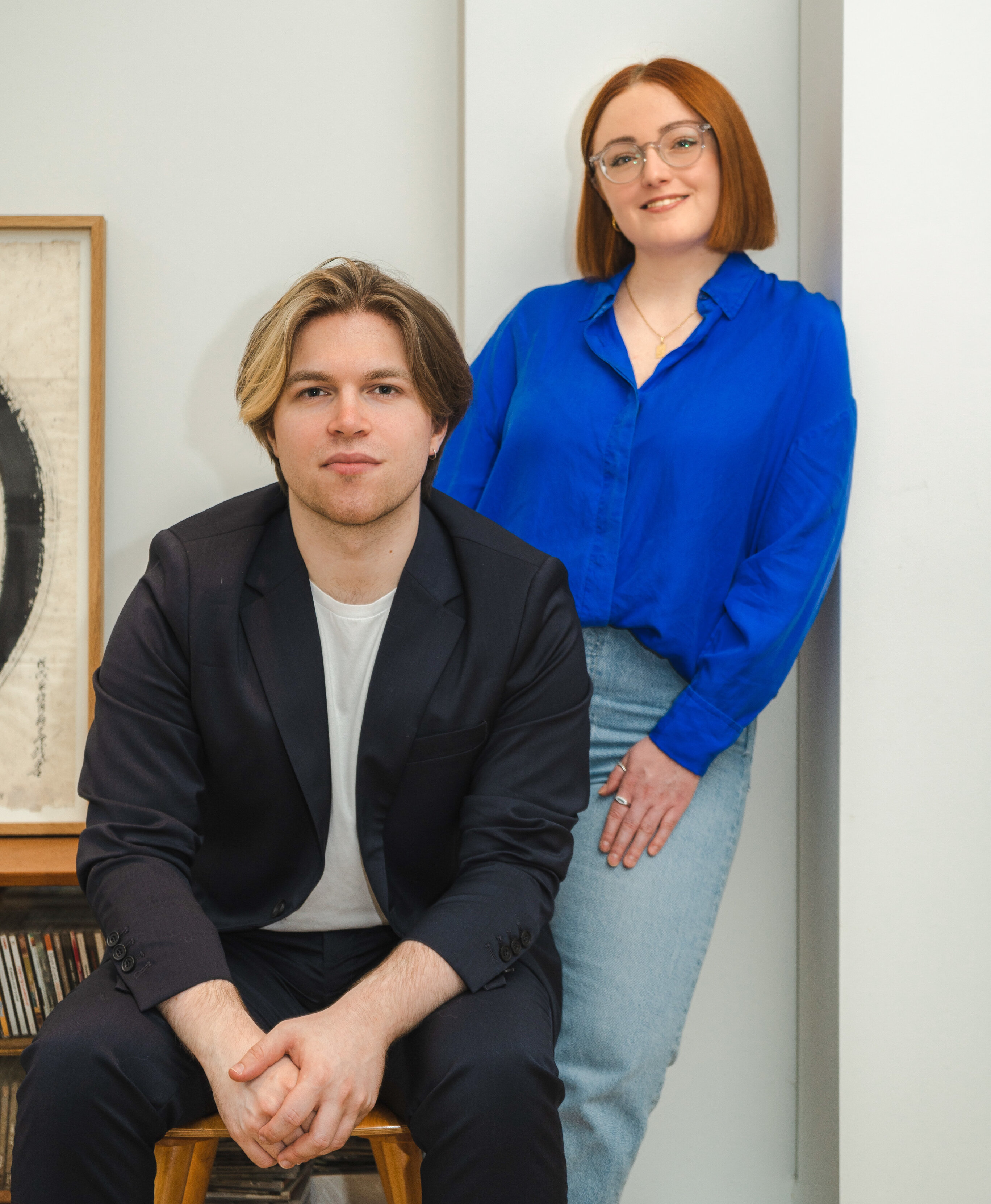 Robin Guérit et Zoé Broisson dirigent la start-up belge Flowchase.  - © caroline delwiche