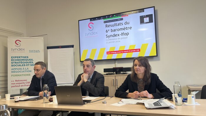 Dialogue social 2024 : les 11 enseignements du 6e baromètre Syndex/Ifop - © D.R.