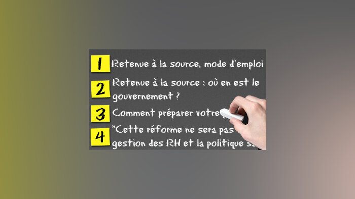 La retenue à la source