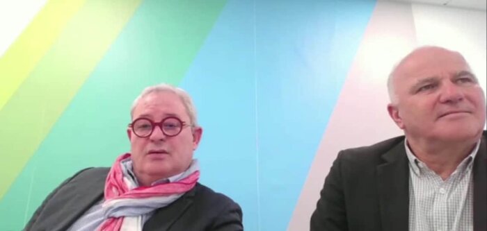 Patrick Aps, directeur général et Antoine Declercq, président de NatUp - © D.R.
