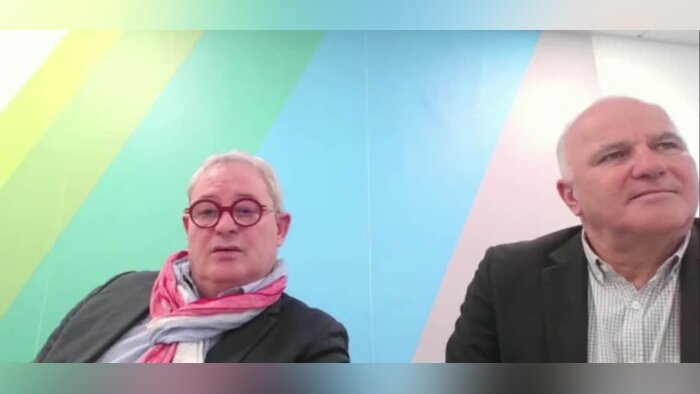 Patrick Aps, directeur général et Antoine Declercq, président de NatUp - © D.R.