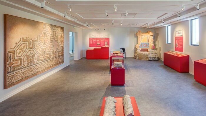 L’exposition permanente au musée gallo-romain Claracq-Lalonquette.  - © Xavier Dumoulin