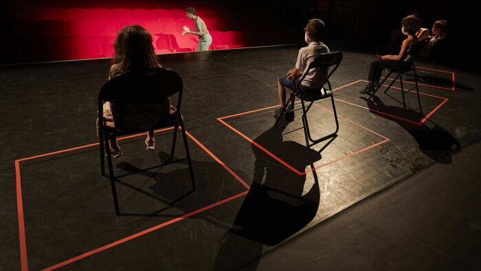 Le premier spectacle après le confinement, une création de Johanny Bert © Christophe Raynaud de Rage - © Christophe Raynaud de Lage Christophe Raynaud de Lage
