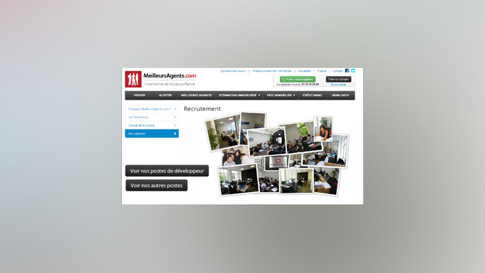 MeilleursAgents.com recrute tous azimuts