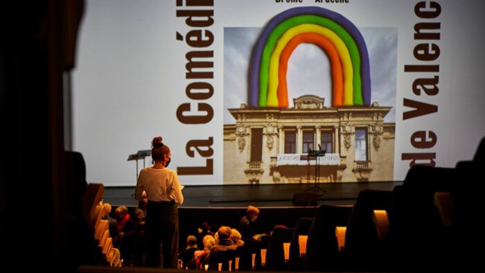 La présentation de saison de la Comédie de Valence. - © Christophe Raynaud de Lage