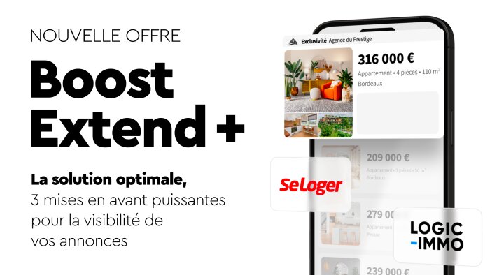 SeLoger et Logic-immo comptabilisent 46 millions de visites mensuelles. - © D.R.