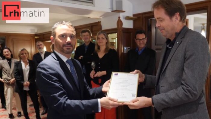 Vidéo Telelangue : la remise officielle de la certification 21001 par AFNOR