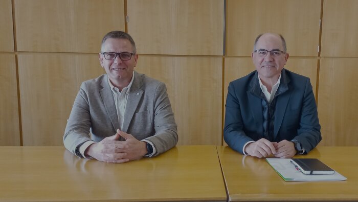 Christophe Congues, président d’Euralis, et Philippe Saux, directeur général d’Euralis - © Euralis