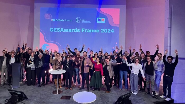 La cérémonie de remise des Gesa a eu lieu le 25 novembre dans les locaux de Business France. - © EdTech France