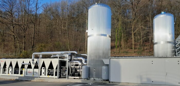 La laiterie de Terres de l’Ouest est dotée d’une centrale de production de froid couplée à de la réc - © D.R.