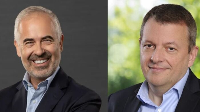 Les avancées de l’IA générative pour les DRH : Carlos Fontelas De Carvalho et Dominique Rodier, ADP - © D.R.