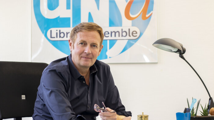 Laurent Escure, Secrétaire général de l’UNSA - © D.R.