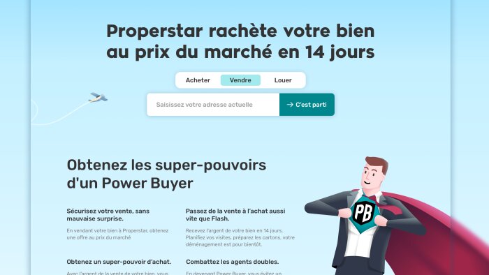 Porperstar revendique 400 000 annonces immobilières en France - © D.R.
