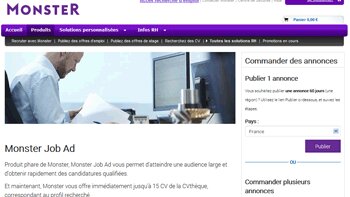 Monster accélère sur l’innovation pour rapprocher offre et demande de compétences