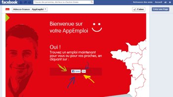 AppEmploi, l’application lancée par Adecco sur Facebook