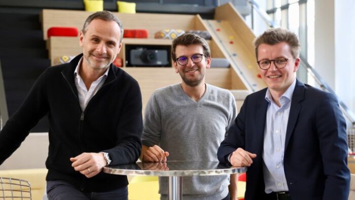 L’équipe fondatrice de Badakan : Bruno Calvo, Benjamin Leiba et Victor Penhoat - © D.R.