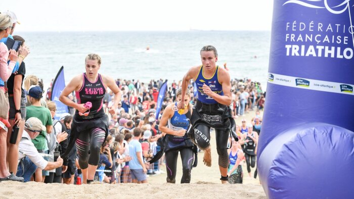 Le triathlon Audencia - La Baule est organisé par des étudiants. - © Triathlon Audencia-La Baule