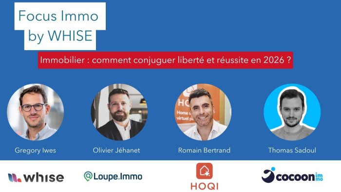 Webinaire ImmoMatin x WHISE - © D.R.