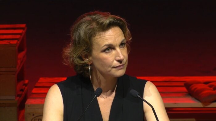 Marylise Léon à la journée CFDT au Zénith de Paris le 21 juin 2023 - © D.R.