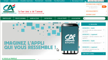 Opération séduction au Crédit Agricole