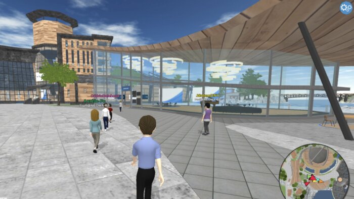 Le campus virtuel de Neoma a été créé sur mesure pour l’école - © Laval Virtual