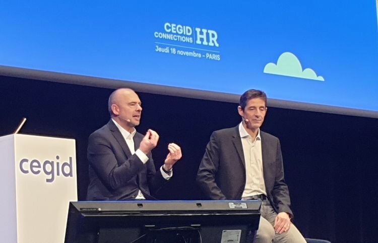 André Brunetière, Directeur Produit et R&D de Cegid, Joël Bentolila, CTO de Talentsoft - © D.R.