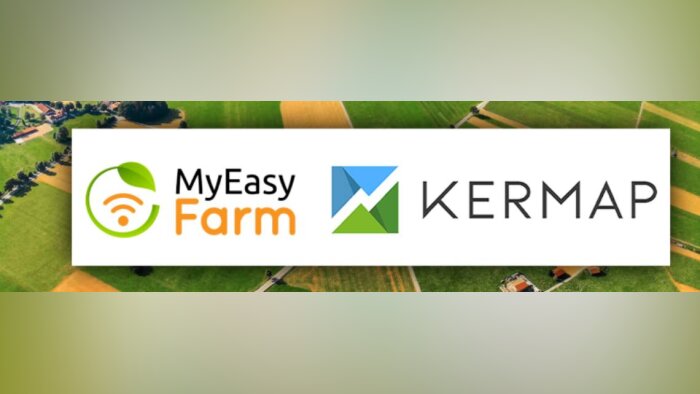 MyEasyFarm, premier distributeur des données Kermap