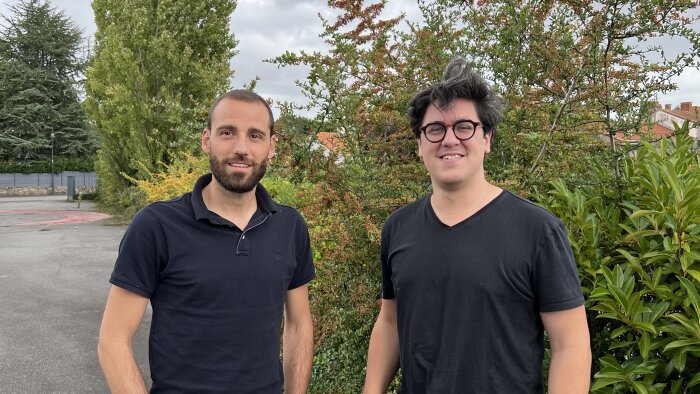 Mathieu Limouzin (à gauche) et Clément Duley (à droite) - © @Vertal