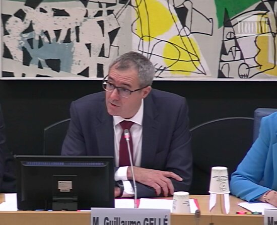 Guillaume Gellé a été auditionné devant la commission des affaires culturelles et de l’éducation de l’Assemblée le 27 septembre. - © D.R.