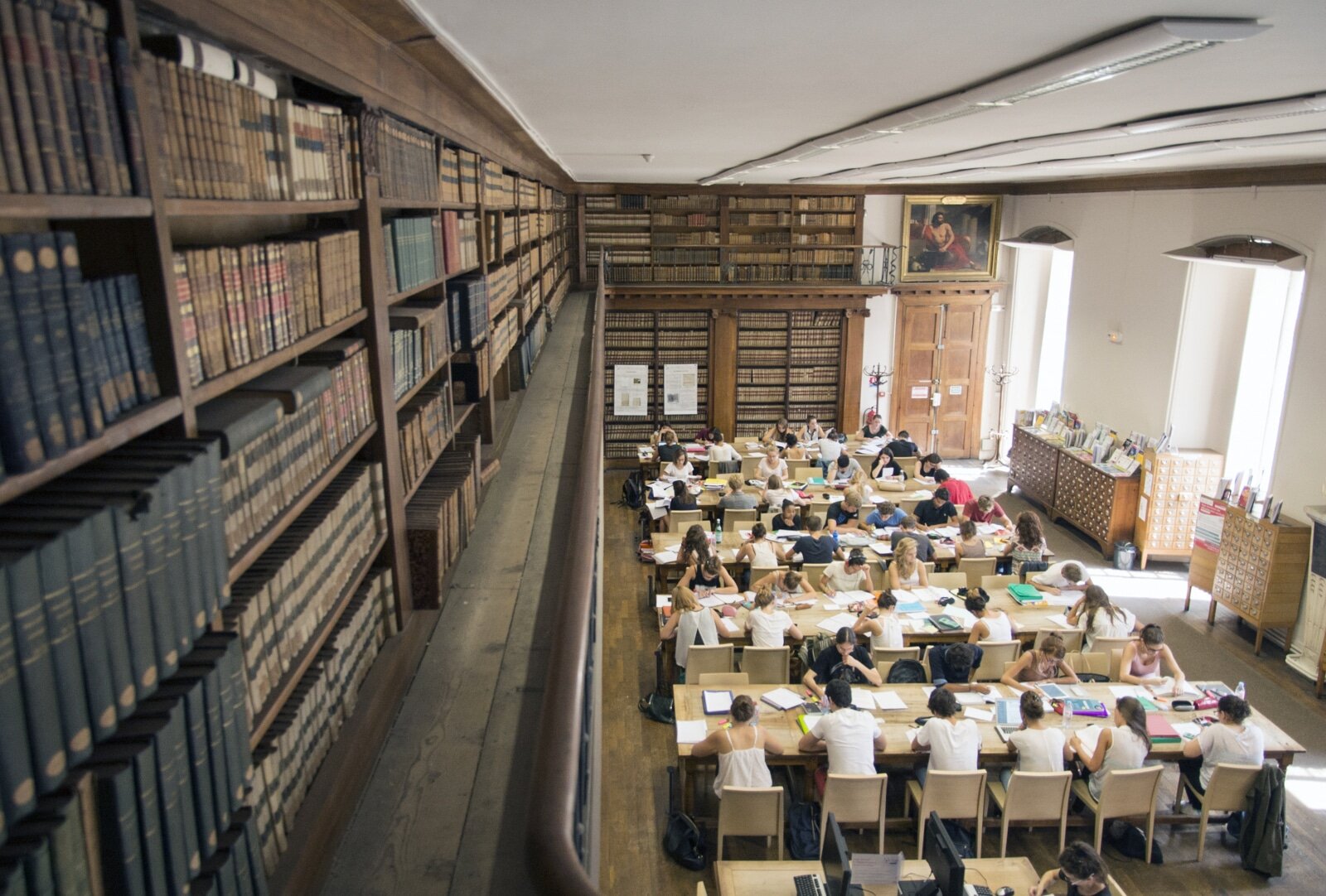 Les personnels de la BIU ont été rattachés à l’établissement public expérimental. - © Université de Montpellier