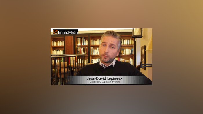 3 min avec Jean-David Lepineux, Opinion System