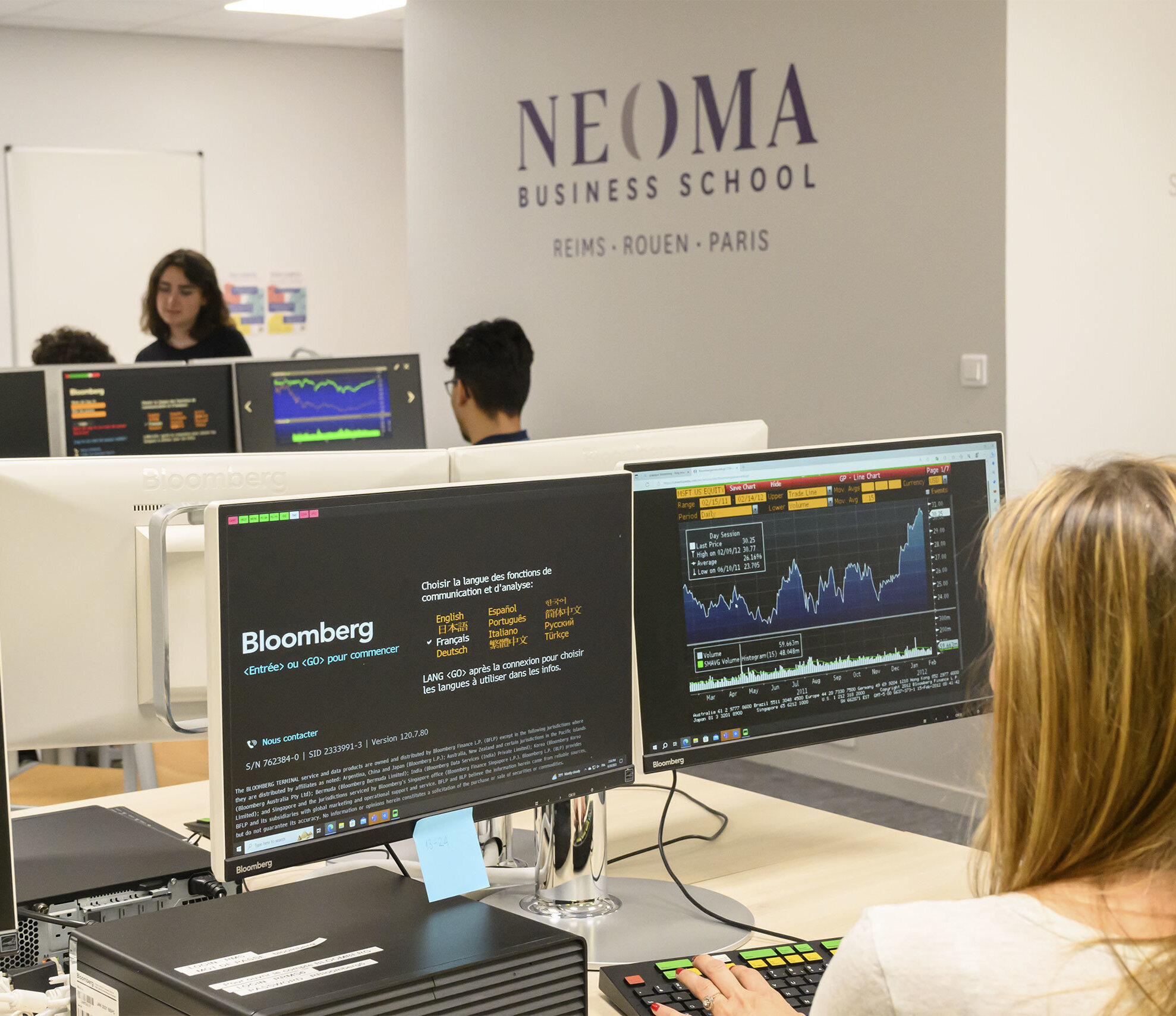 Neoma a pour objectif d’augmenter de 10 le nombre d’enseignants-chercheurs chaque année. - © Neoma