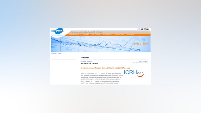 HR Path crée ICRHnet et décuple sa force de frappe