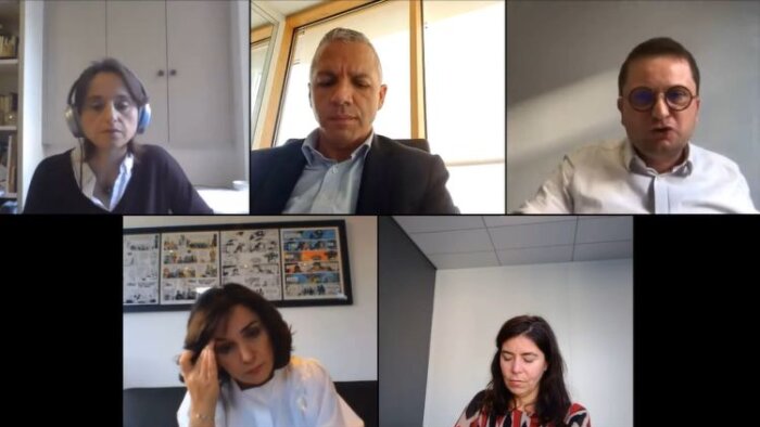 Webinar e-Think par News Tank RH (dec 2020) : Télétravail, transformation du management et collectif - © D.R.