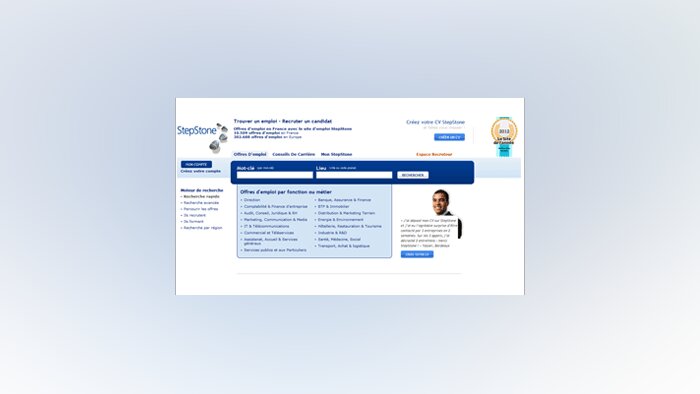 Stepstone élu meilleur site carrière 2012