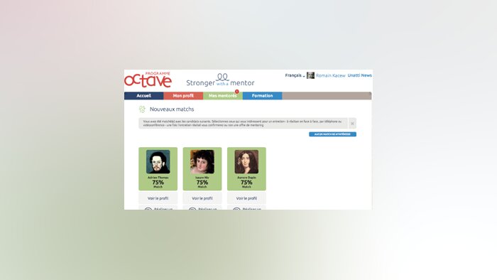 Babel plébiscite la plateforme Unatti pour favoriser le mentorat