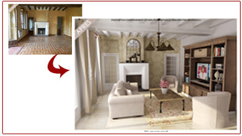 « Home Staging Virtuel® » d’ ArchiDeco séduit les grands réseaux immobiliers - © D.R.