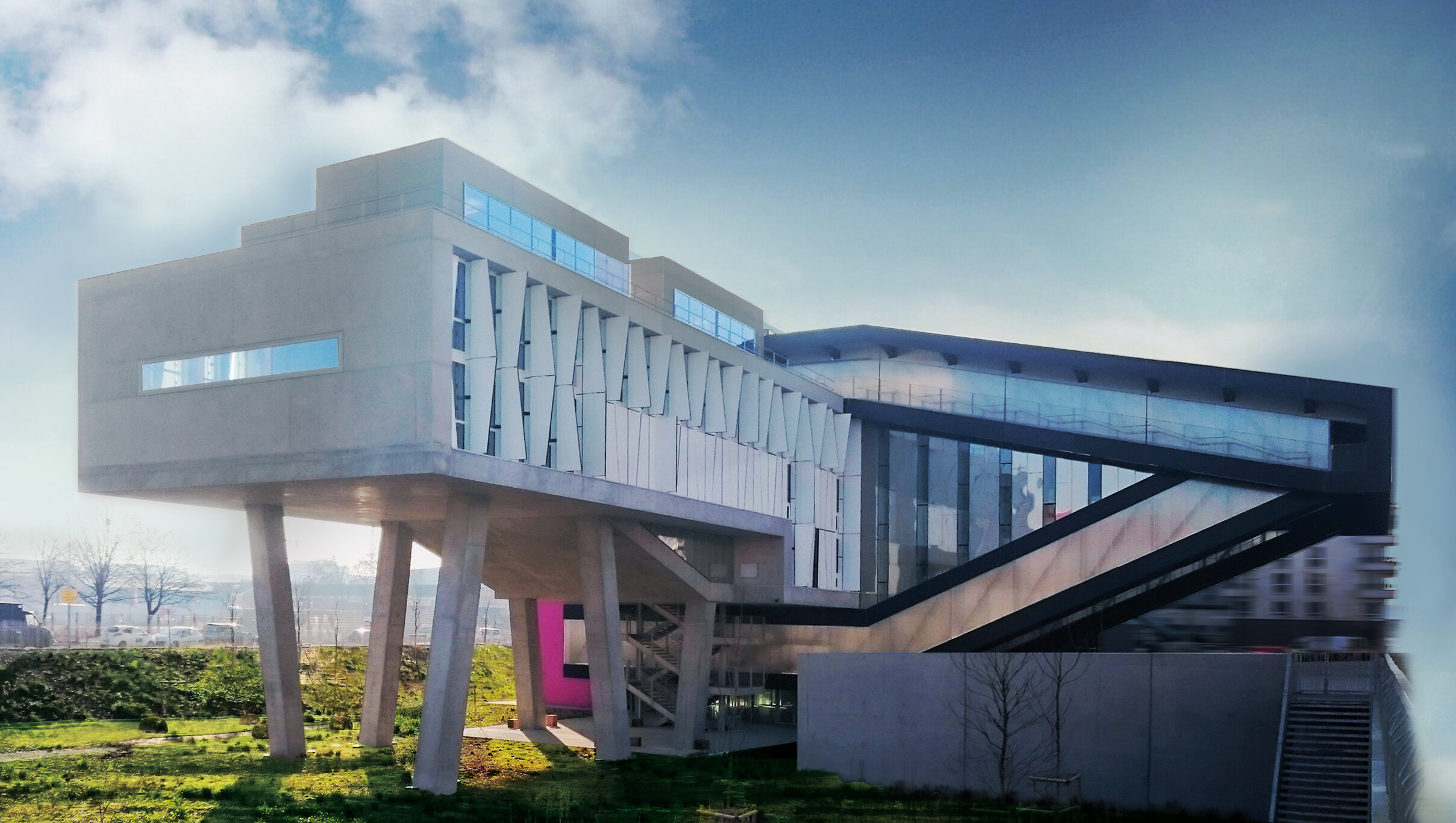 La Maison des sciences de l’Homme se situe sur le campus Condorcet. - © D.R.