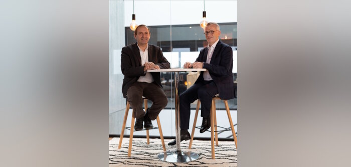 Bernard Guillard et Ludovic Spiers, président et directeur général d’Agrial. DR - © D.R.