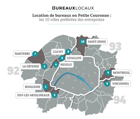 Bureaux : quelles sont les villes les plus prisées en France ? - © D.R.